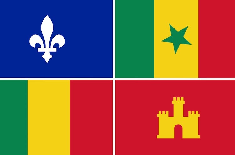 Lousiana Creole Flag