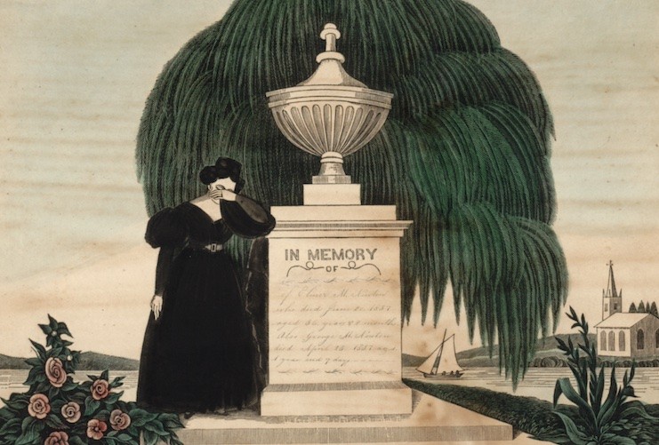 19th Century Memorial Picture