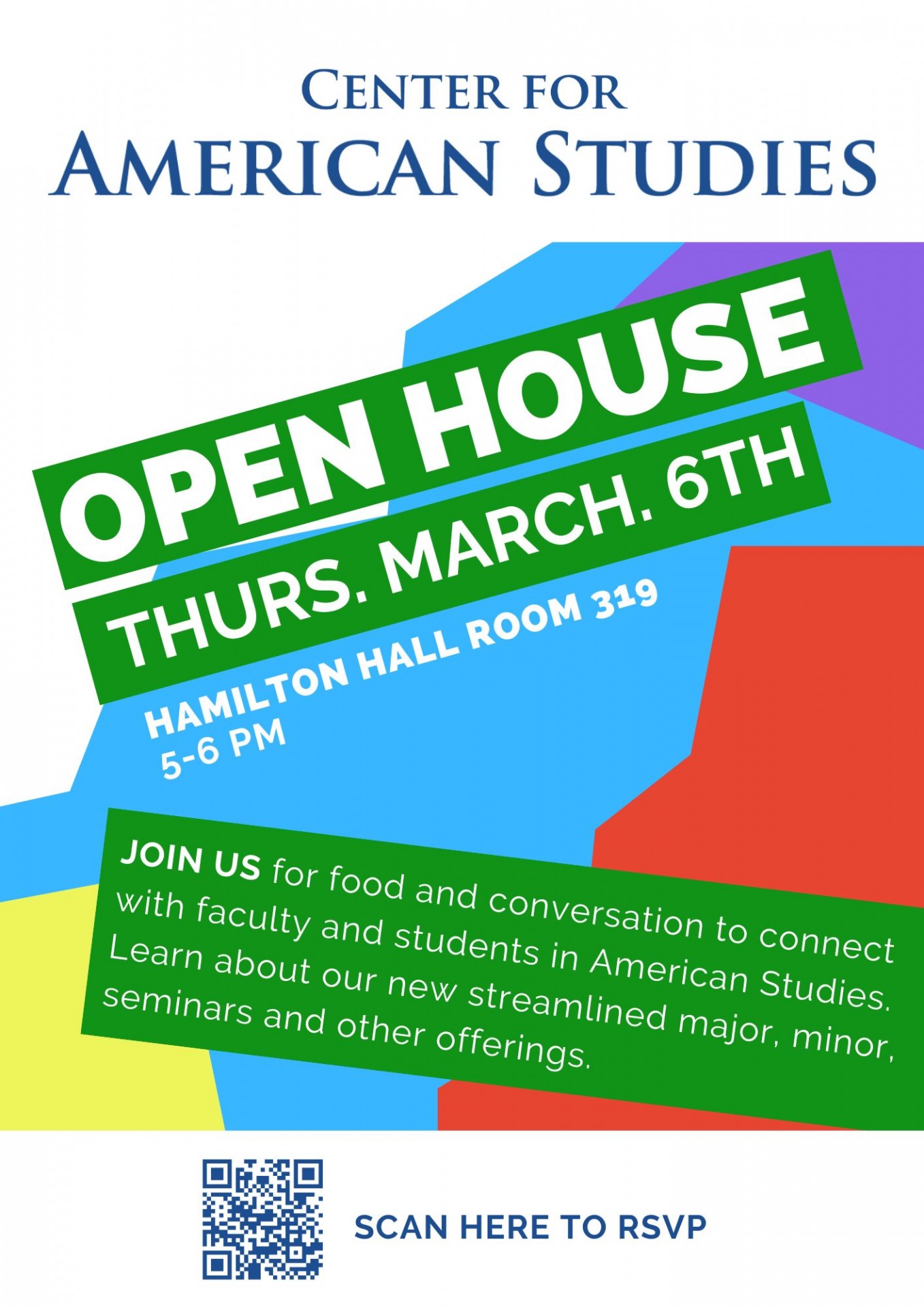 Spring Open House Flyer 2025