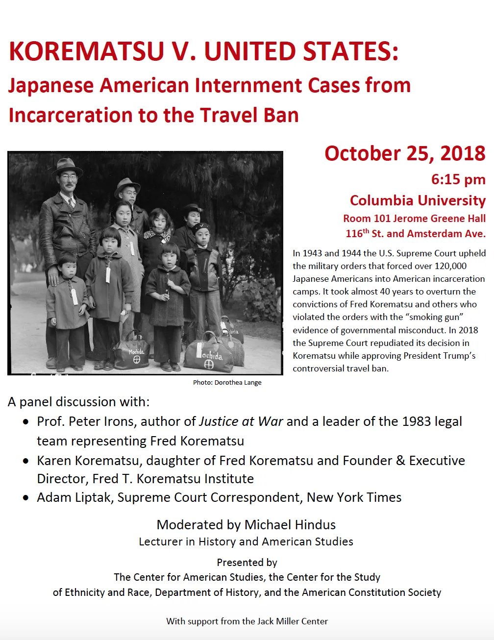 Korematsu flier
