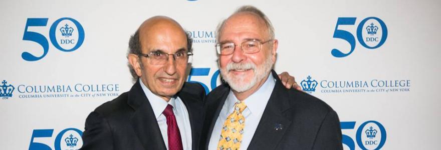 Double Discovery Center Honorees Joel I. Klein and Roger Lehecka are childhood friends.