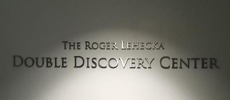 Roger Lehecka Double Discovery Center Nameplate