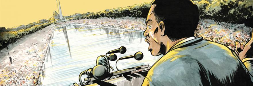 Civil Rights icon and Congressman John Lewis will discuss his award-winning, #1 New York Times bestselling graphic novel series MARCH with his co-author Andrew Aydin