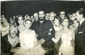 Fidel Castro and Dancers