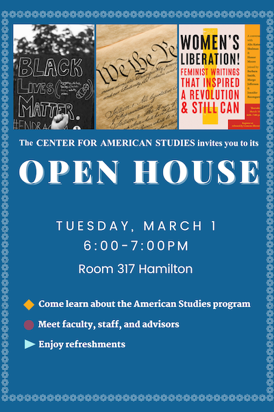 Open House poster